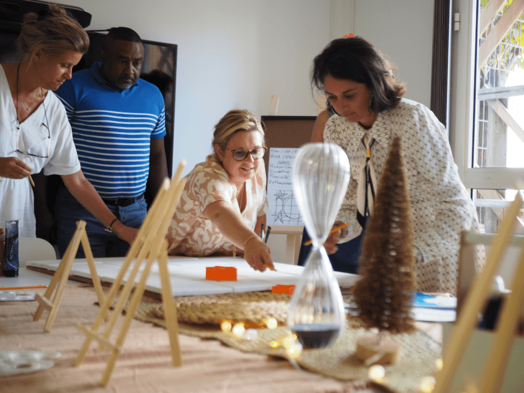 Atelier fresque team building reunion