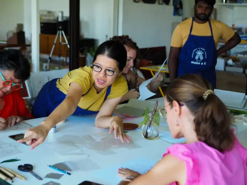Hermine Studio atelier de gravure à La Réunion