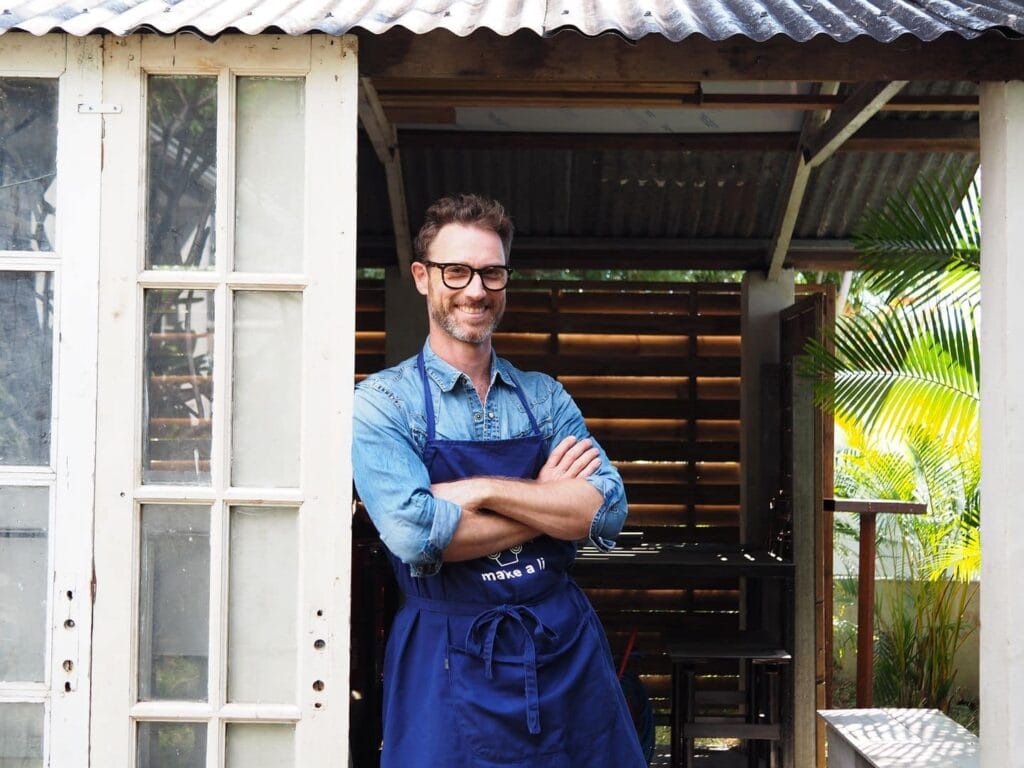 Ben, artisan cuir à La Réunion et membre de Make a li