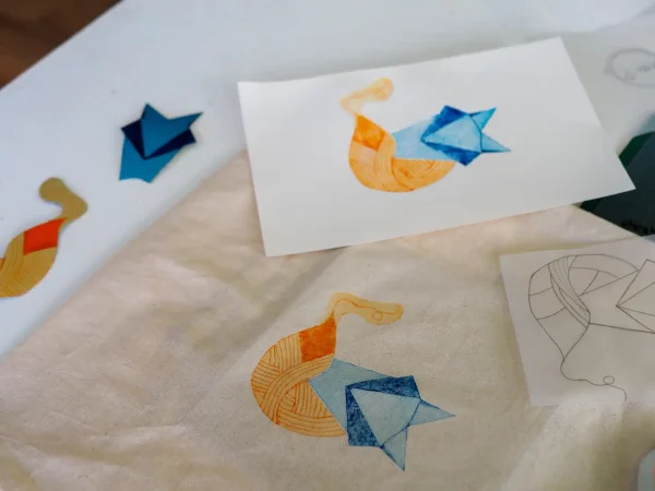 Atelier RSE gravure et impression textile ou papier