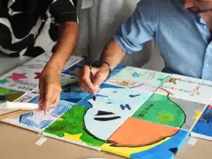 Composez une fresque collaborative