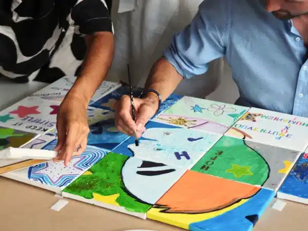 Composez une fresque collaborative